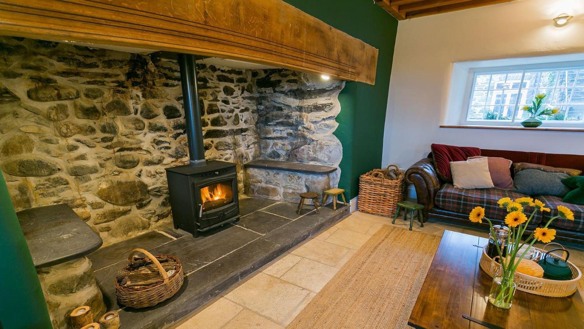 Tal Y Bont Uchaf Villa Bangor  Bagian luar foto
